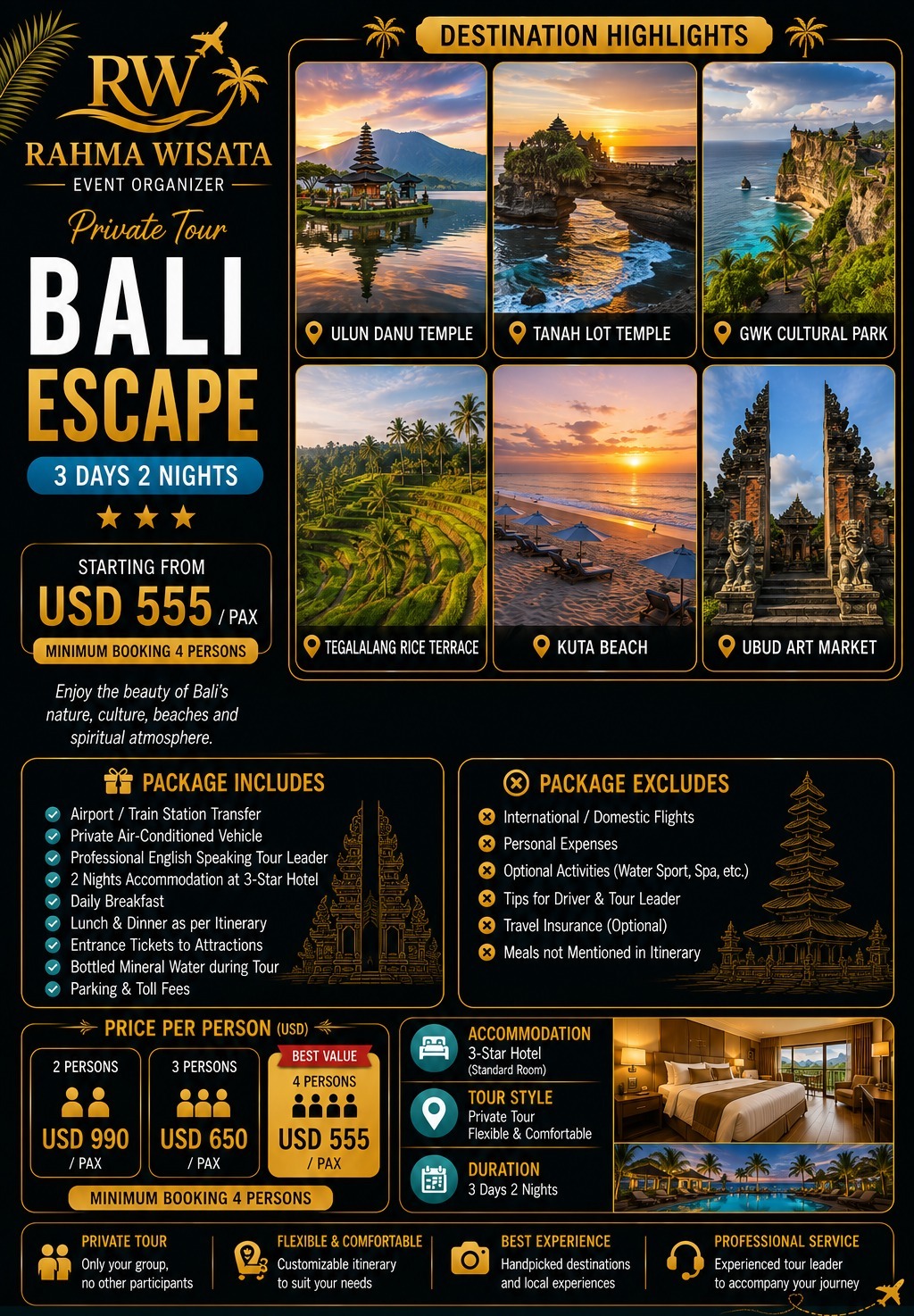 Paket Wisata Bali 3D2N